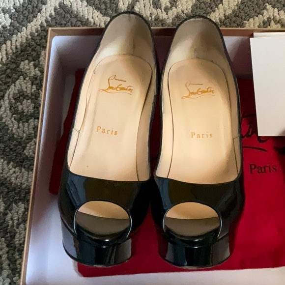 Christian Louboutin Lady peep 150 patent - Picture 3 of 6